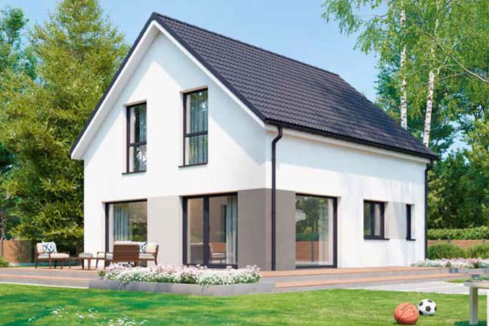 family danwood fertighaus